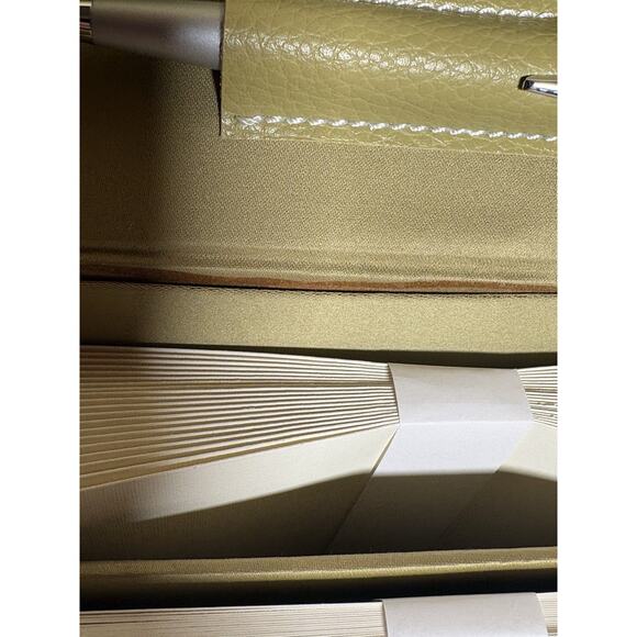 Bath Body Works Faux Leather Stationary w/Box Pen Christmas Gift - Picture 9 of 10